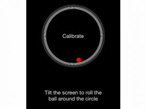 calibrate iphone
