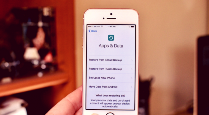 Restore iPhone From iCloud