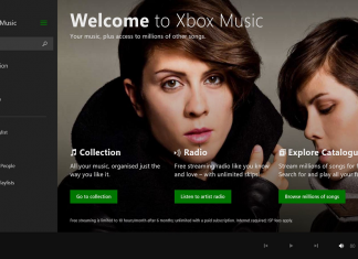Xbox One background music apps