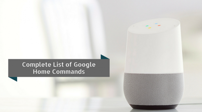 List of Google Home Commands