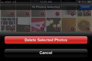 How to Delete Photos from Iphone 