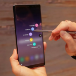 How to create a new live message on Note 8