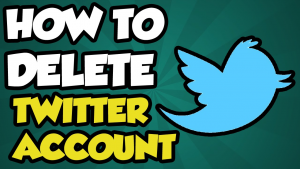 How to Delete Twitter 