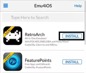 Retroarch iOS 
