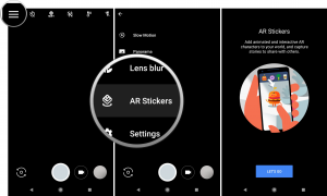 How to use AR Stickers on Google Pixel Android Phone