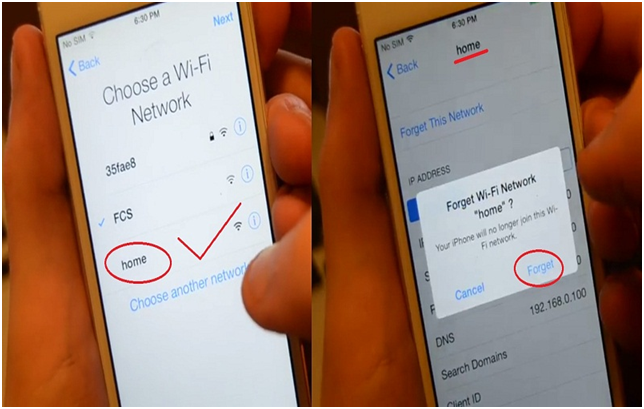 Activating iPhone to be used as Wi-Fi device