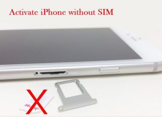 How to activate and use an iPhone without a SIM: Activation iOS 9_10_iOS11 iPhone 6s, 6s+ 6 Plus, 5s, 5c, 5, 4s