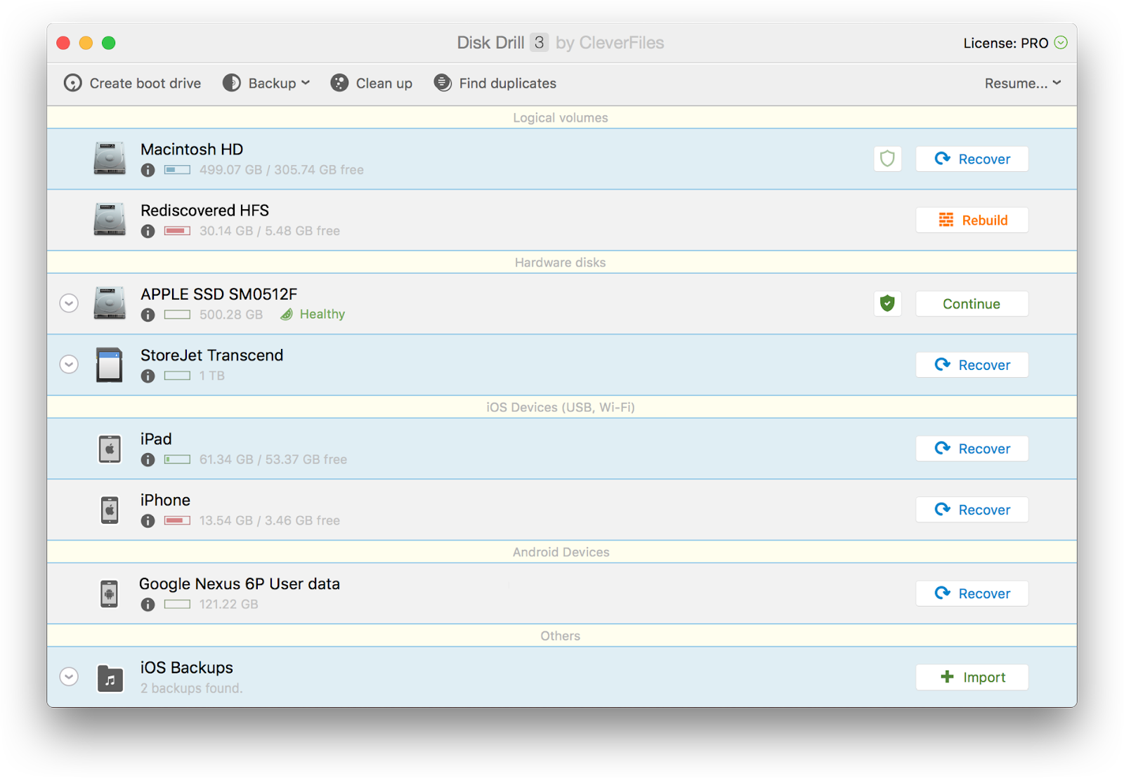 mac hard drive test