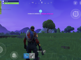 Gameplay of Fortnite Mobile for Android