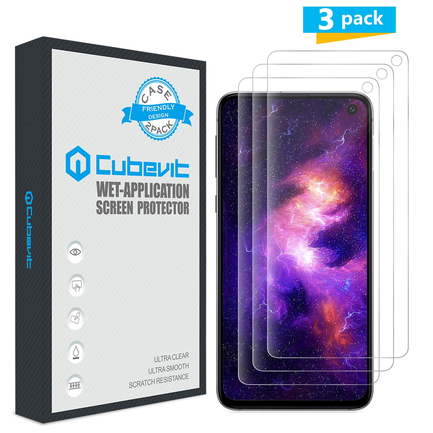 Galaxy S10 Screen Protector by Cubevit 