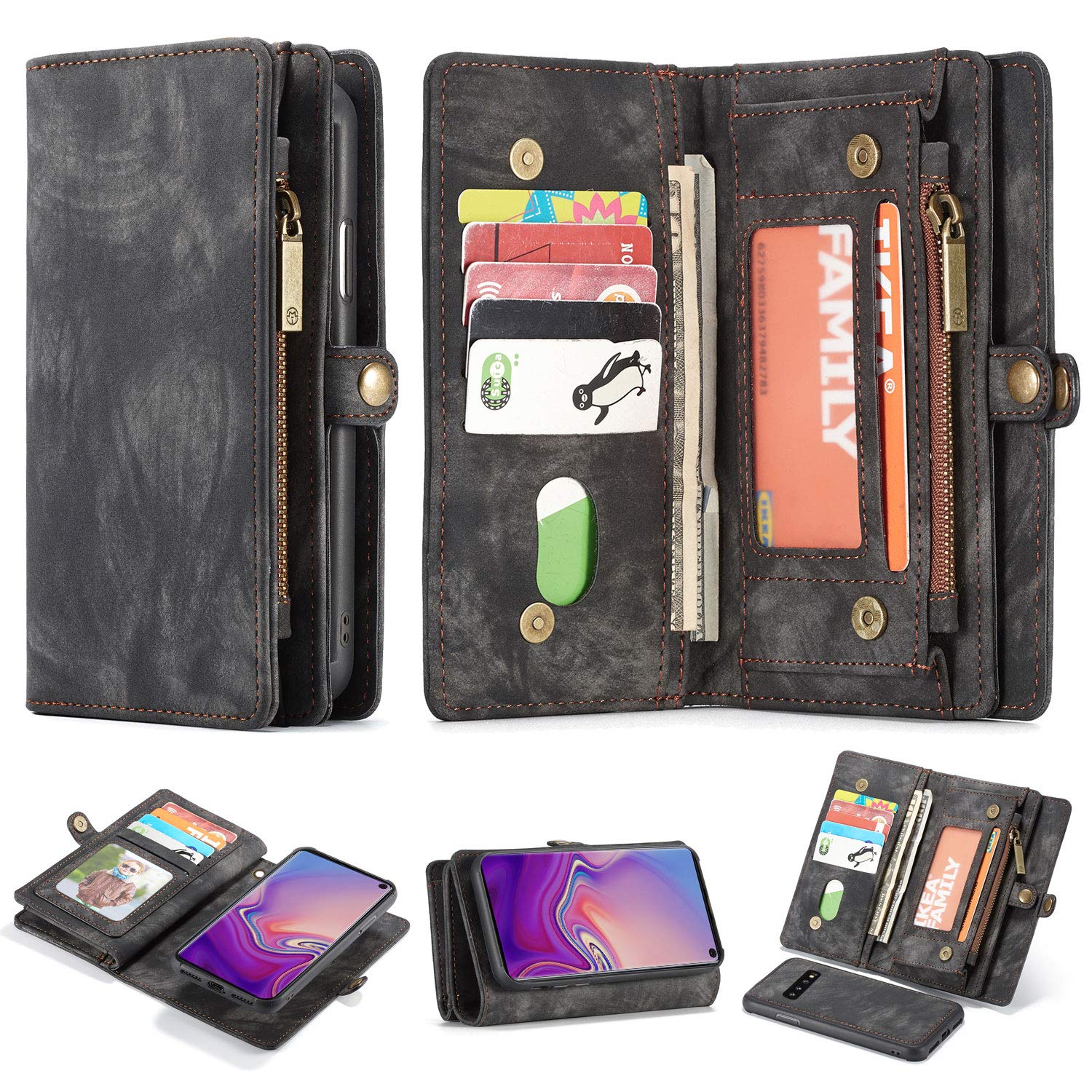 Leather Wallet CaseCase for Samsung Note 10 Plus 