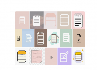 Aesthetic Notes Icons