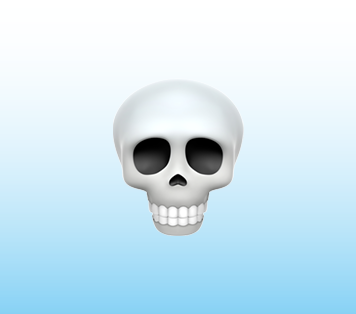 Skull emoji copy & paste on Android