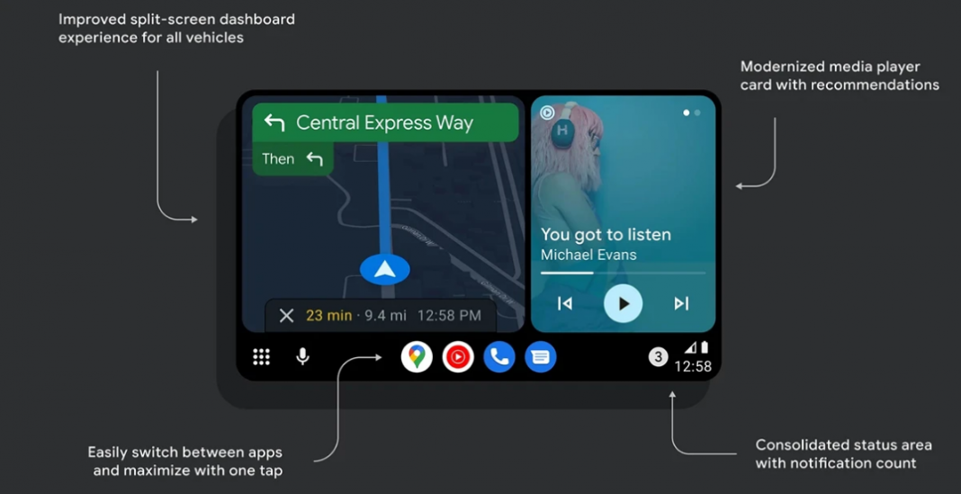 Android Auto Coolwalk