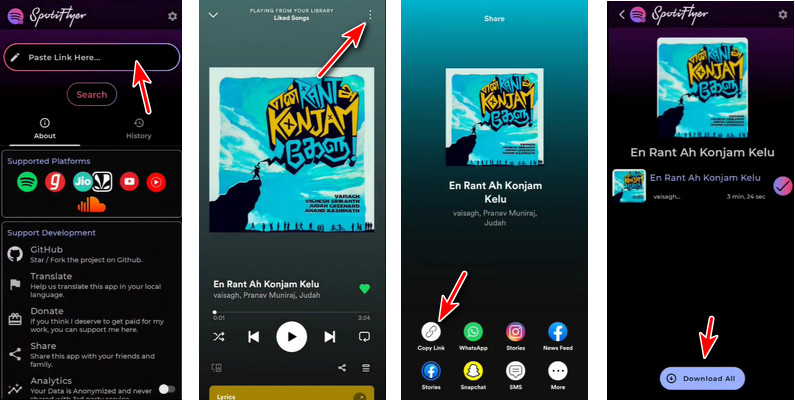 Download Spotify Songs without Premium on Android