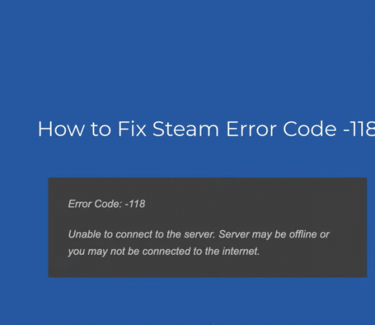 How To Fix Steam Error Code 118