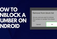 How to Unblock a Number on Android