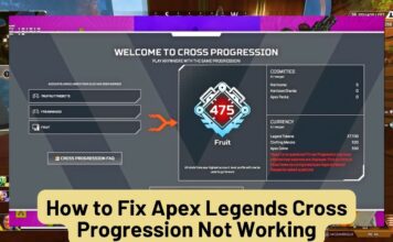 How to Fix Apex Legends Cross Progression Not Working